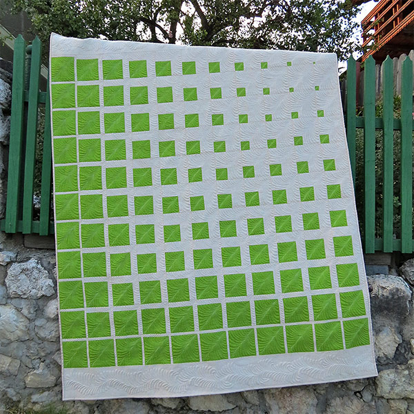Modern geometric quilt patterns