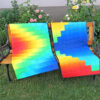 Double Rainbow quilt pattern