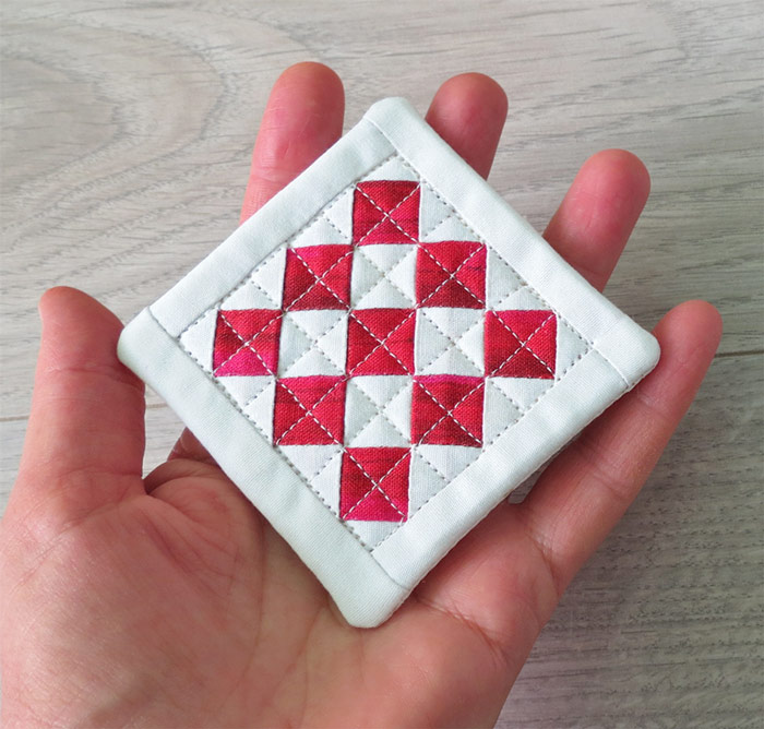 No binding coasters tutorial