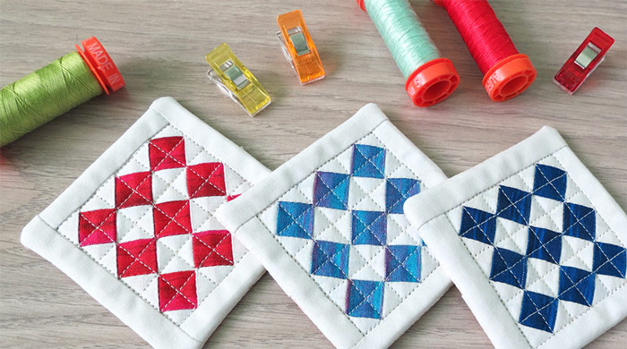 No binding coasters tutorial