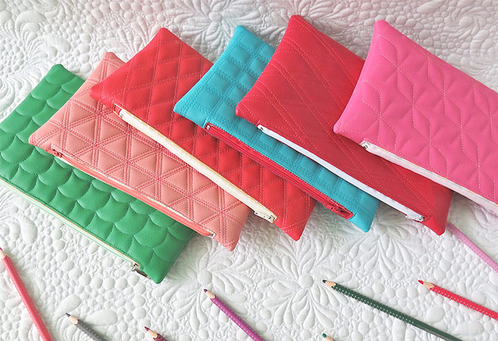 How to add interfacing to vinyl/faux leather