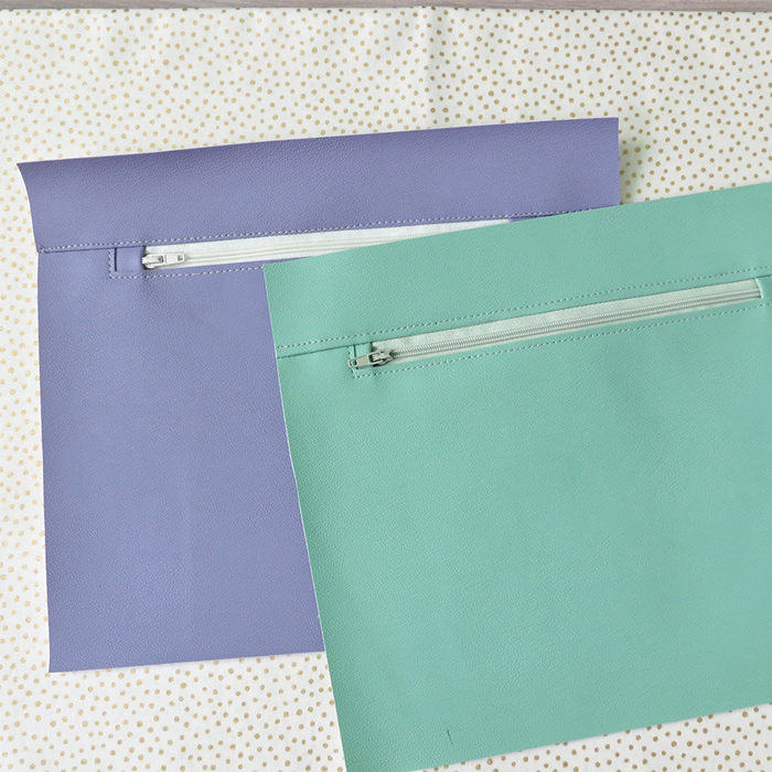 How to sew zipper pockets for bags