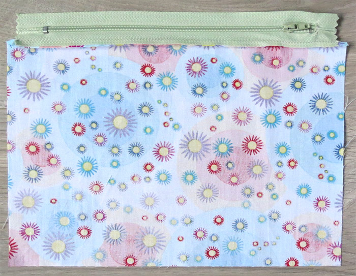 How to sew zipper pockets for bags