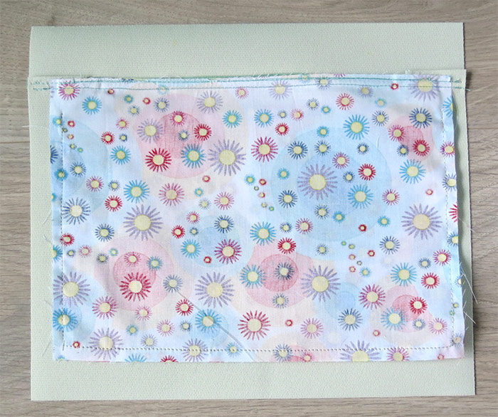 How to sew zipper pockets for bags