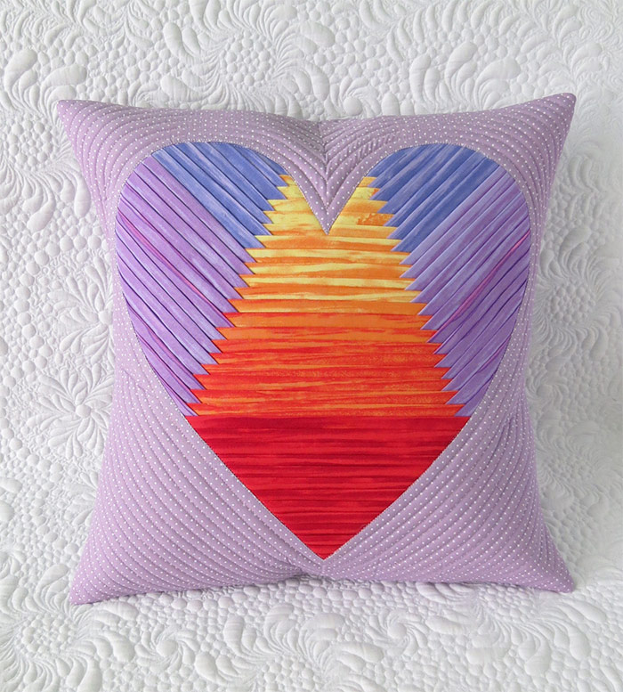 Heart pillow pattern