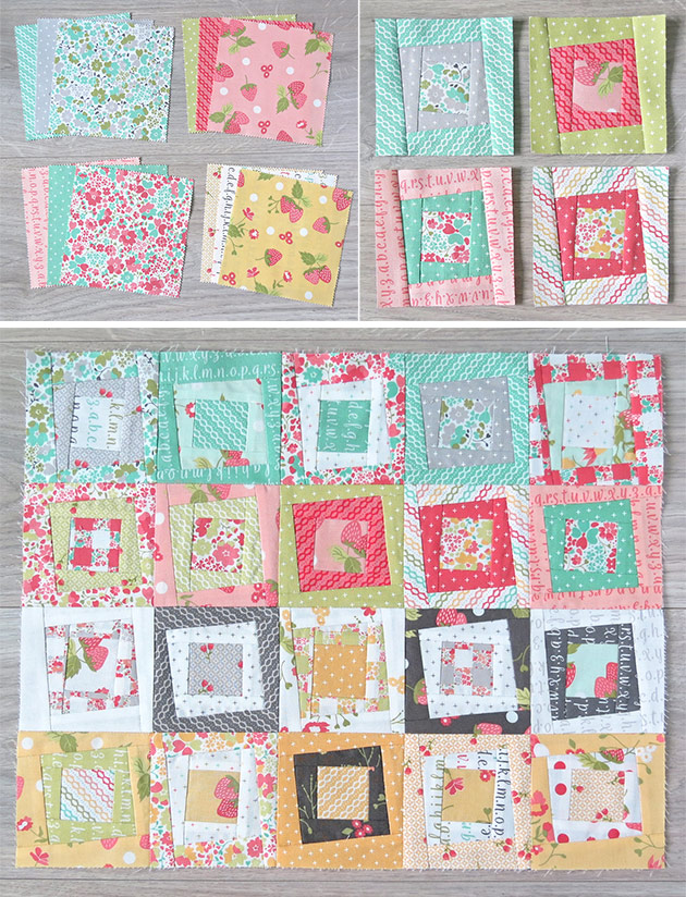 Patchwork tote bag pattern