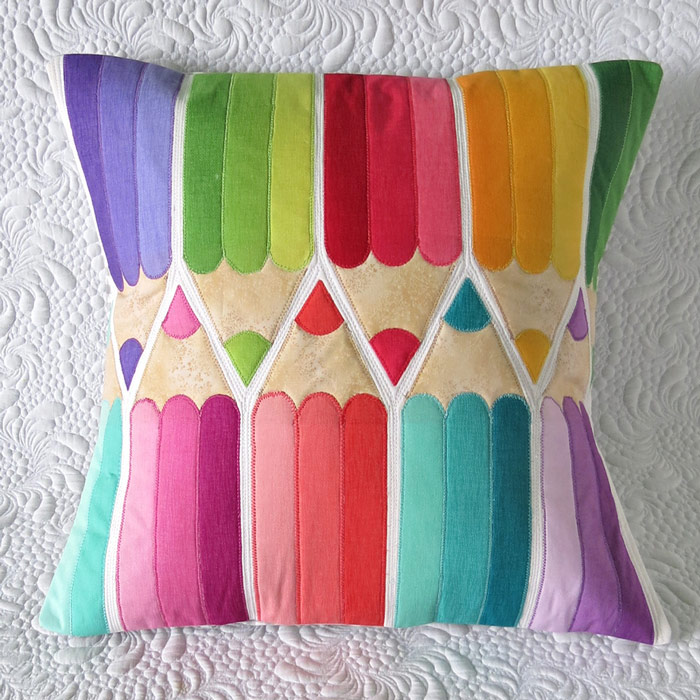 Pencil pillow pattern