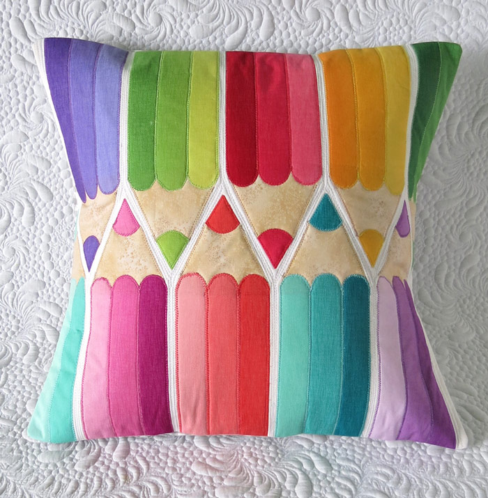 Pencil pillow pattern