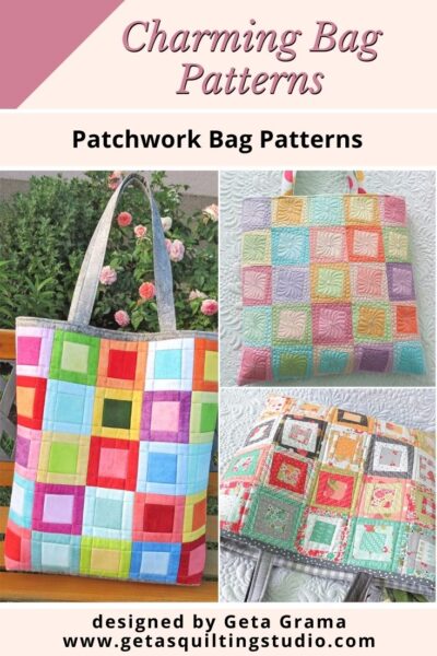 2 Patchwork bags + bonus