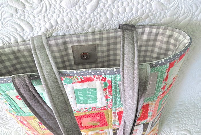 How to install magnetic snaps on bags