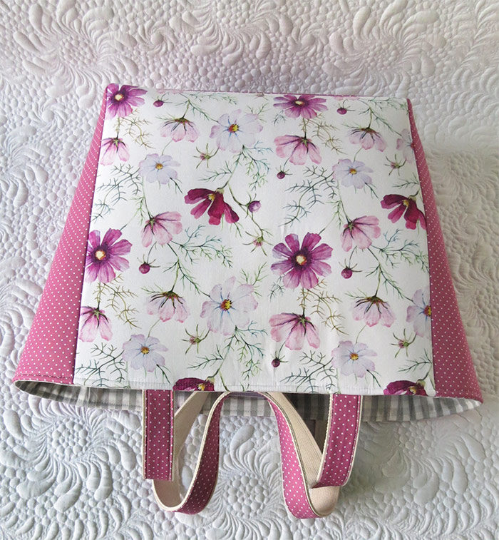 How to sew straps for bags