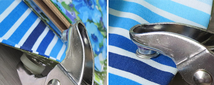 How to install prym anorak snaps