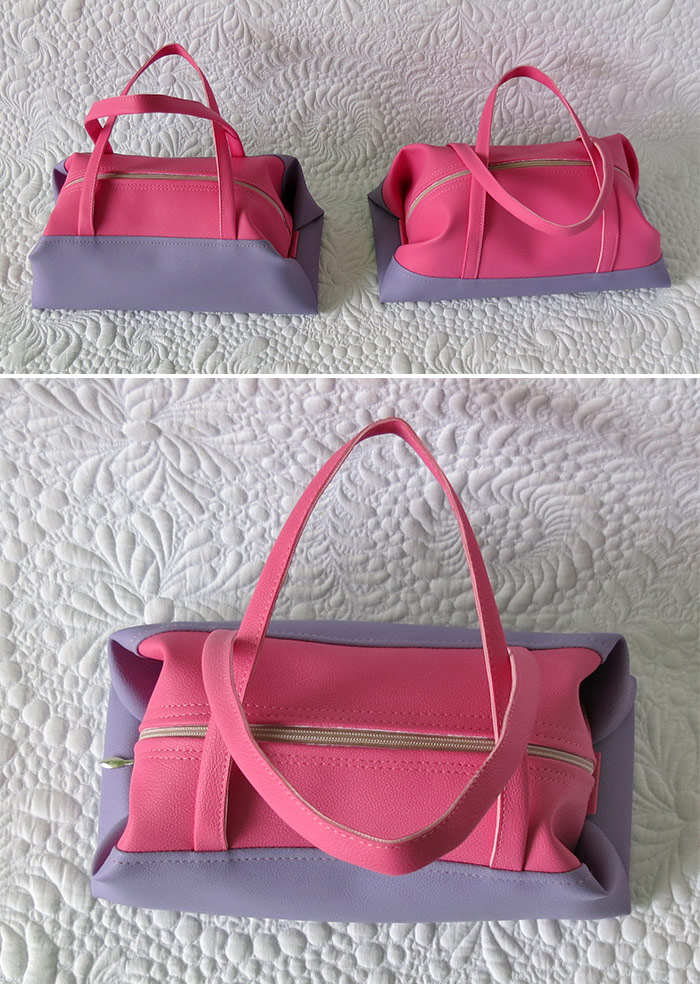 How to add straps to boxy pouches