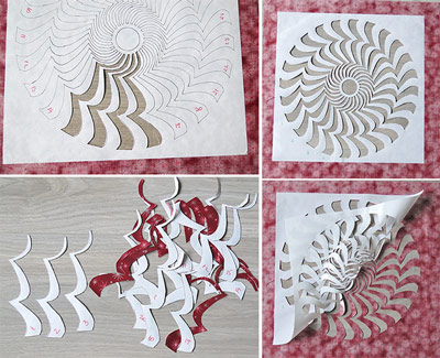 Applique Christmas quilt pattern