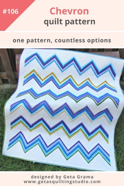 Zig zag quilt pattern
