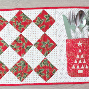 Placemat with pocket tutorial