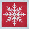 Snowflake quilt pattern