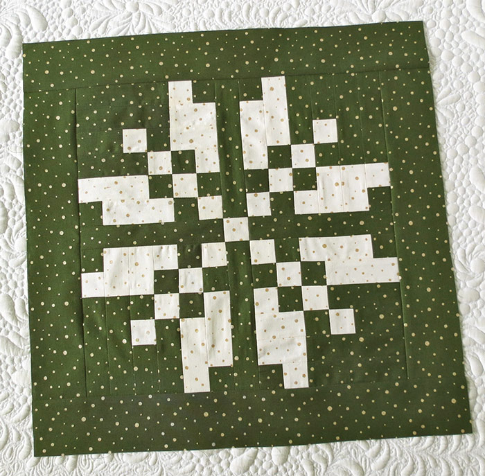 Snowflake quilt pattern