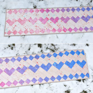 Seminole heart quilt pattern