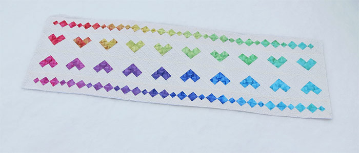 Seminole heart quilt pattern