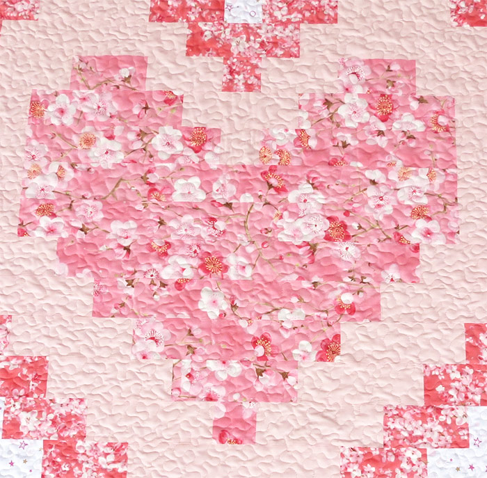 Heart quilt patterns