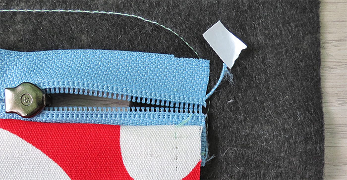 How to sew a zipper overlay- tutorial