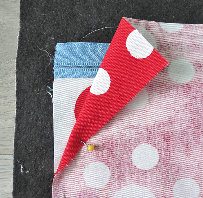How to sew a zipper overlay- tutorial