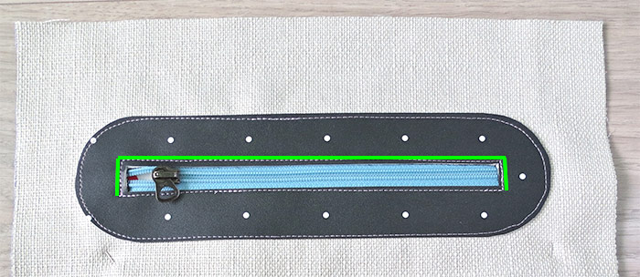 How to sew a zipper overlay- tutorial