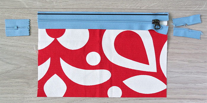 How to sew a zipper overlay- tutorial