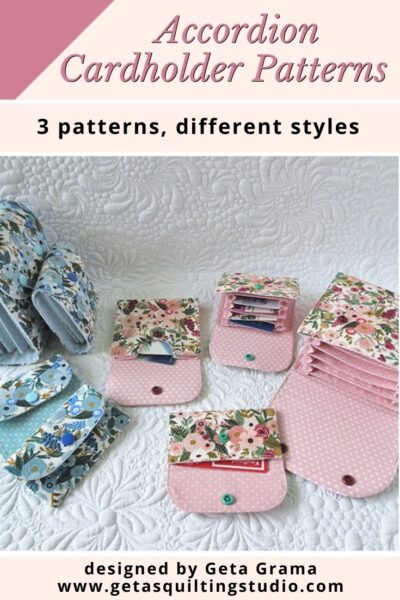 Accordion Cardholders -3 Patterns