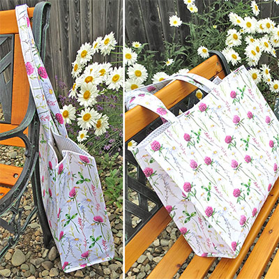 Easy summer tote bag pattern