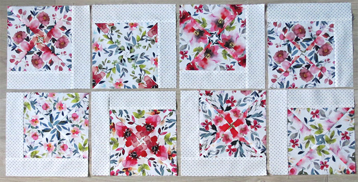 Kaleidoscope quilt patterns