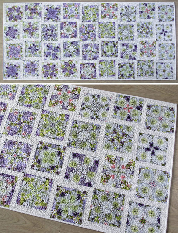 Kaleidoscope quilt patterns