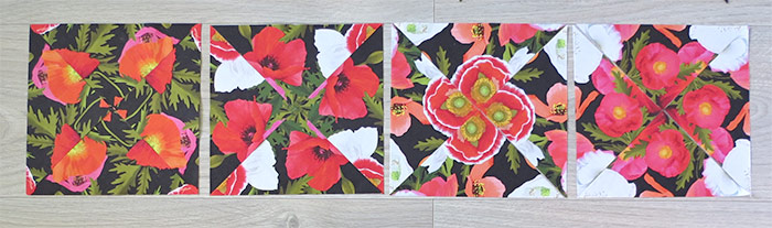 Kaleidoscope quilt patterns