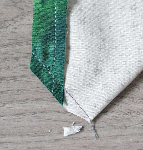 How to sew double sided fabric napkins