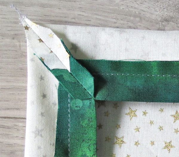 How to sew double sided fabric napkins