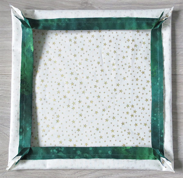 How to sew double sided fabric napkins