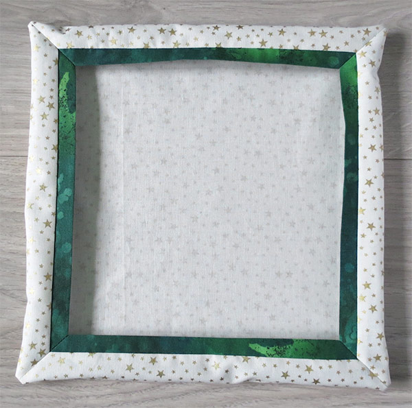 How to sew double sided fabric napkins