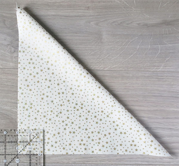 How to sew double sided fabric napkins