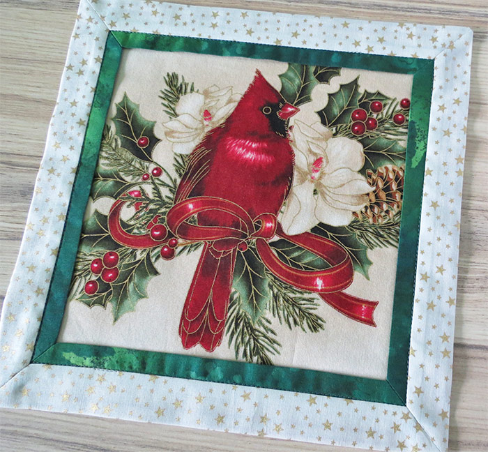 How to sew double sided fabric napkins