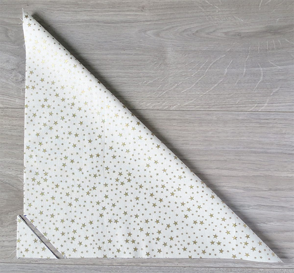 How to sew double sided fabric napkins