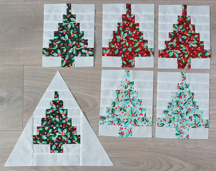 Christmas tree quilt patterns