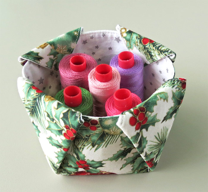 Fabric basket patterns