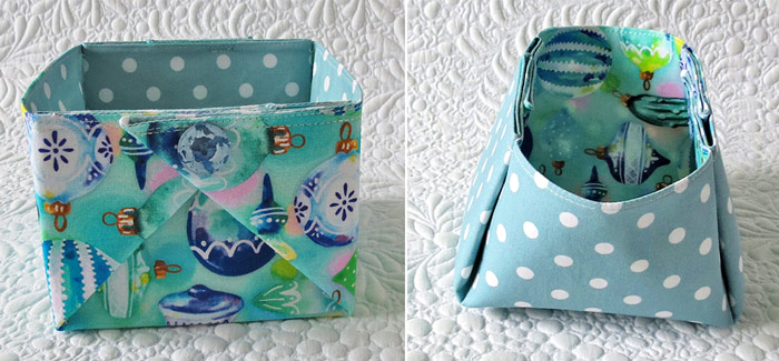 Fabric basket patterns