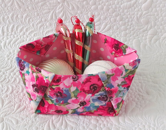 Fabric basket patterns