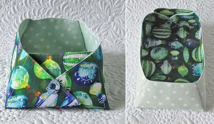 Fabric basket patterns