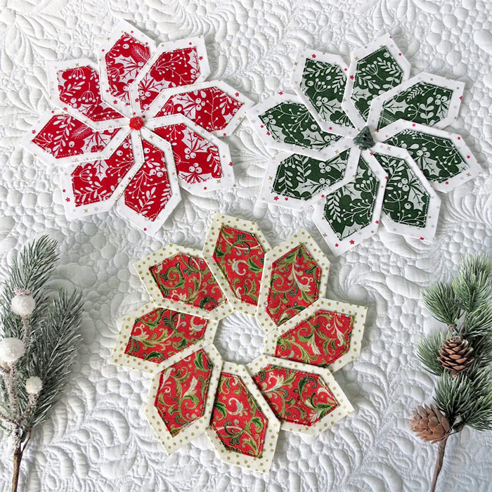 Fabric star pattern