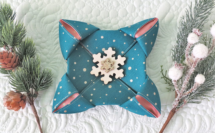 Folded napkins pattern