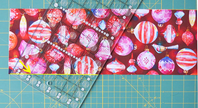 How to cut diamonds with rectangular ruler