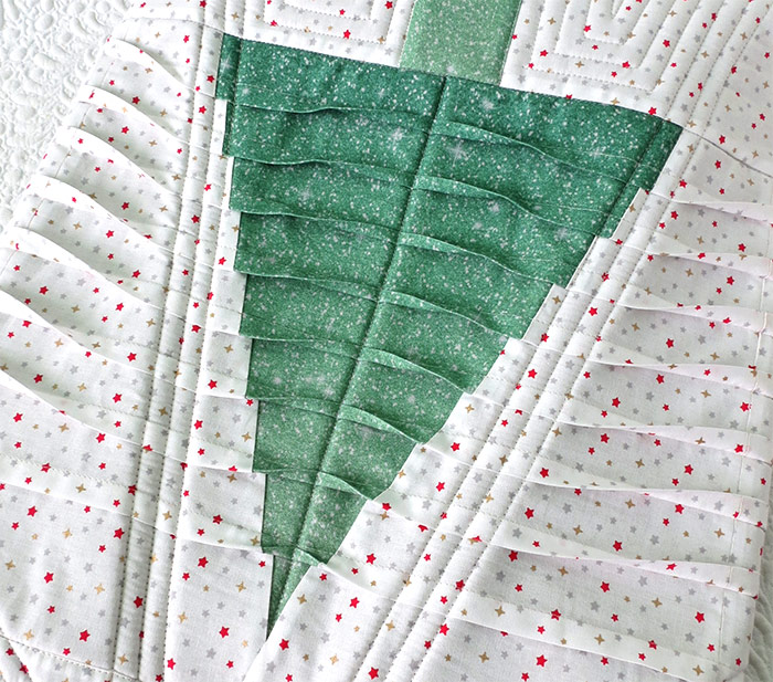 Quilted tree pattern